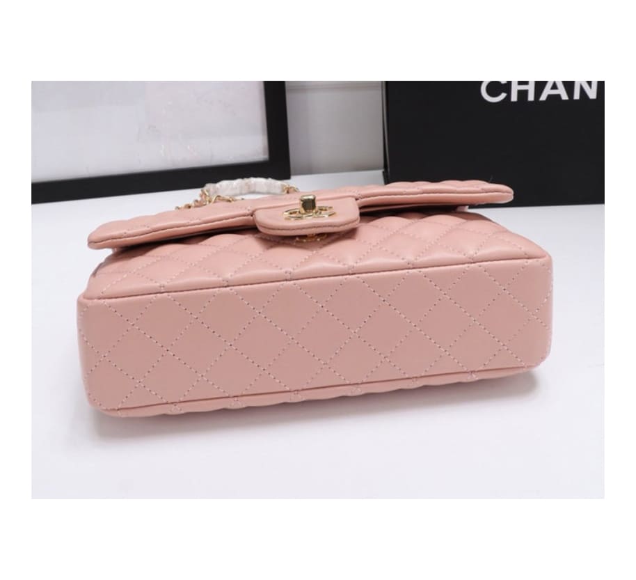 Chanel Pink Quilted Lambskin (13)