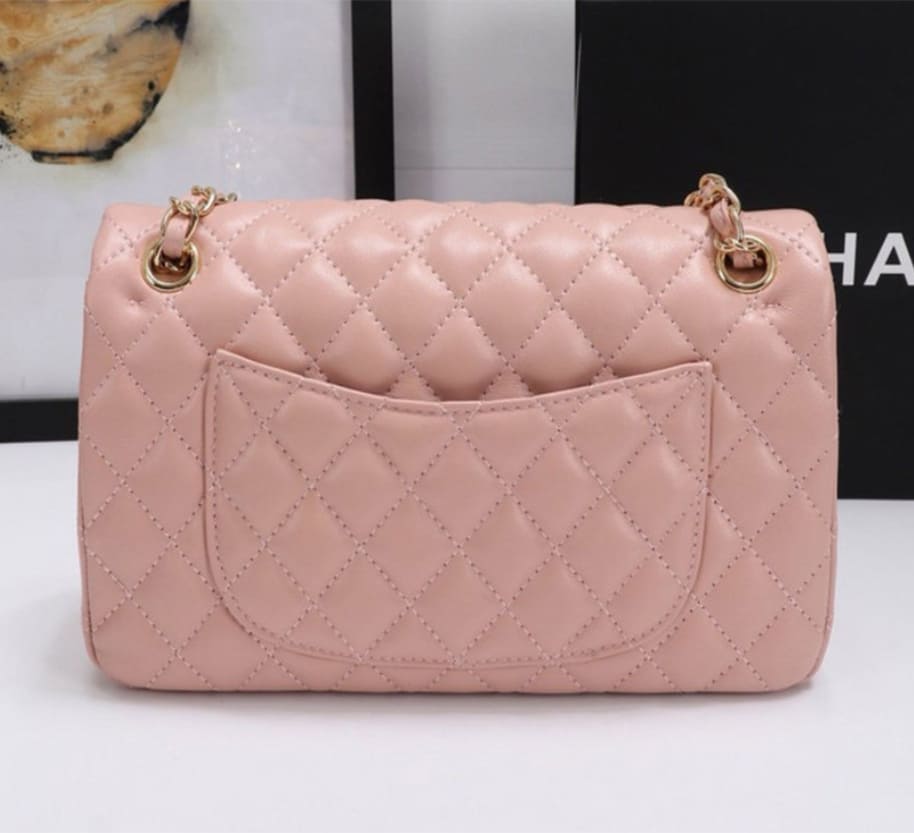 Chanel Pink Quilted Lambskin (7)