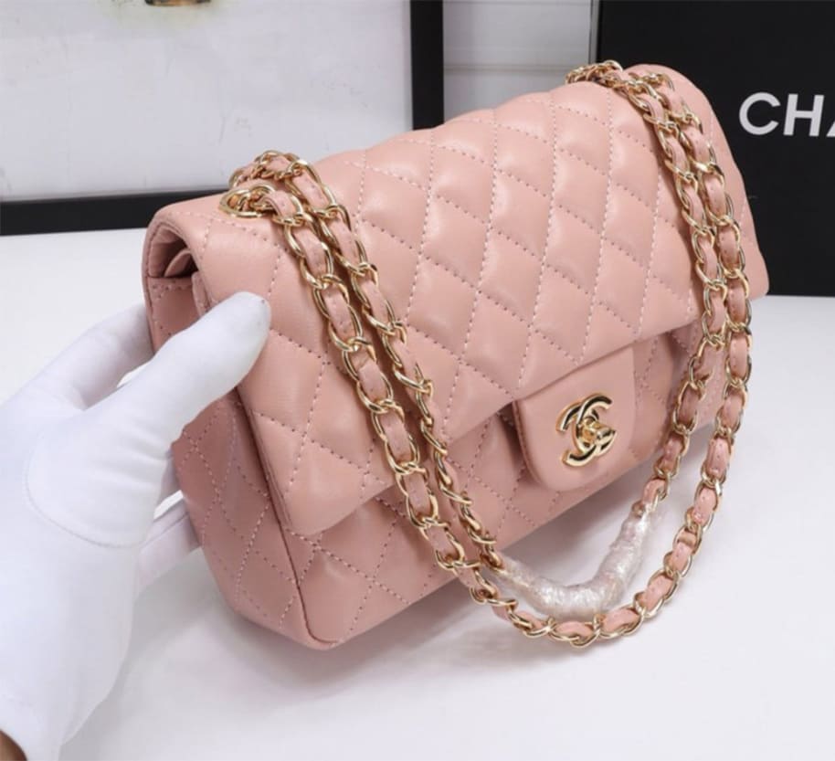 Chanel Pink Quilted Lambskin (9)