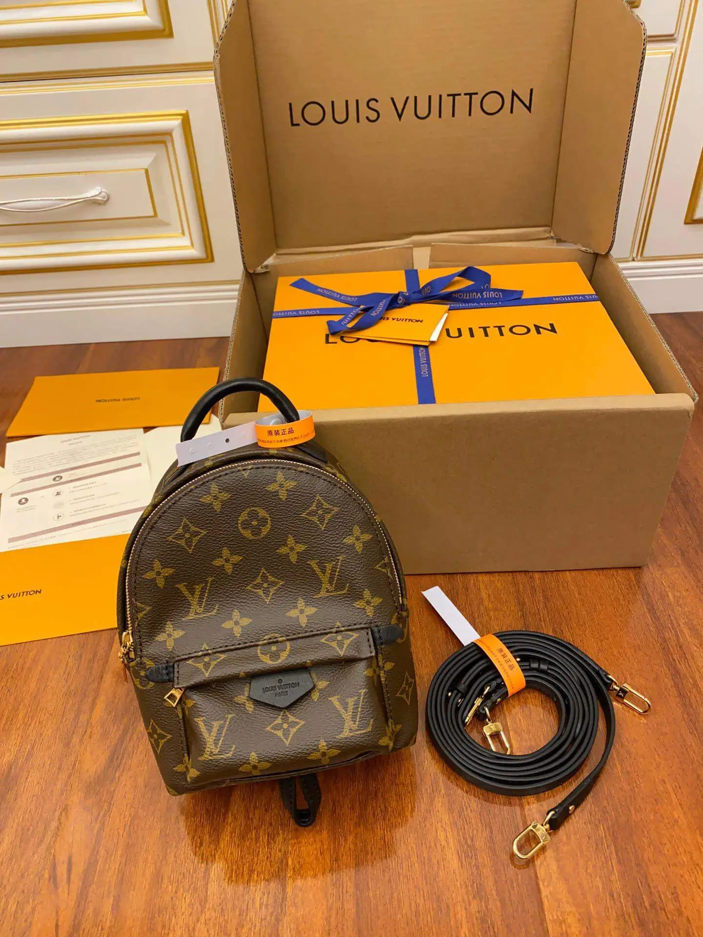Lv Palm Springs Mini Monogram Bag (2)